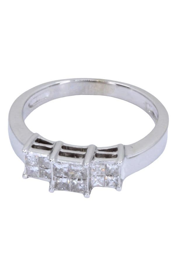 BAGUE JARRETIÈRE MODERNE DIAMANTS — vue 6