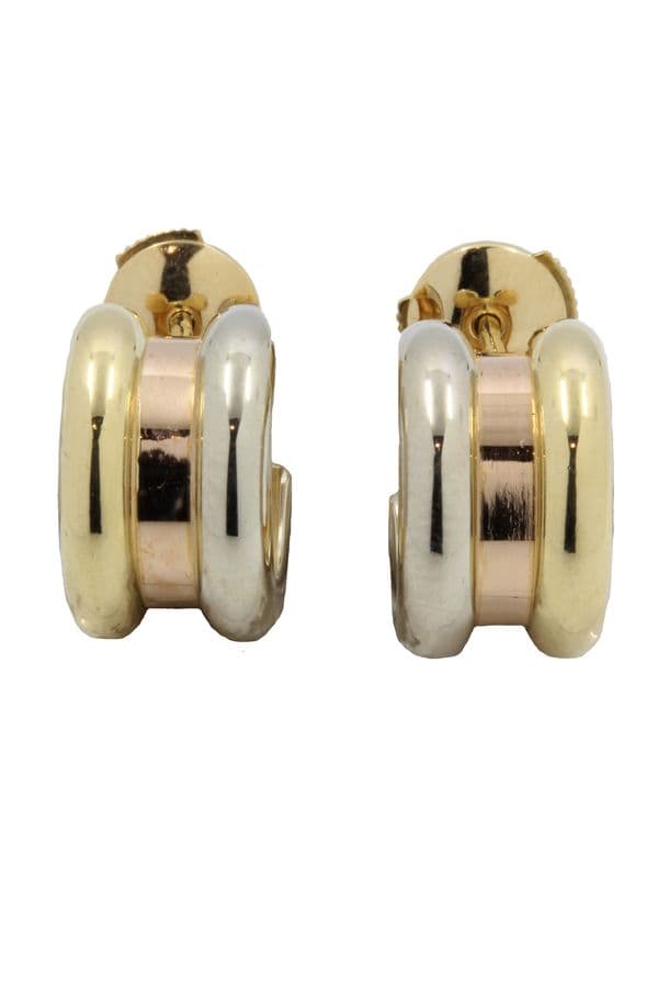 BOUCLES D'OREILLES SIGNÉES POIRAY — vue 2