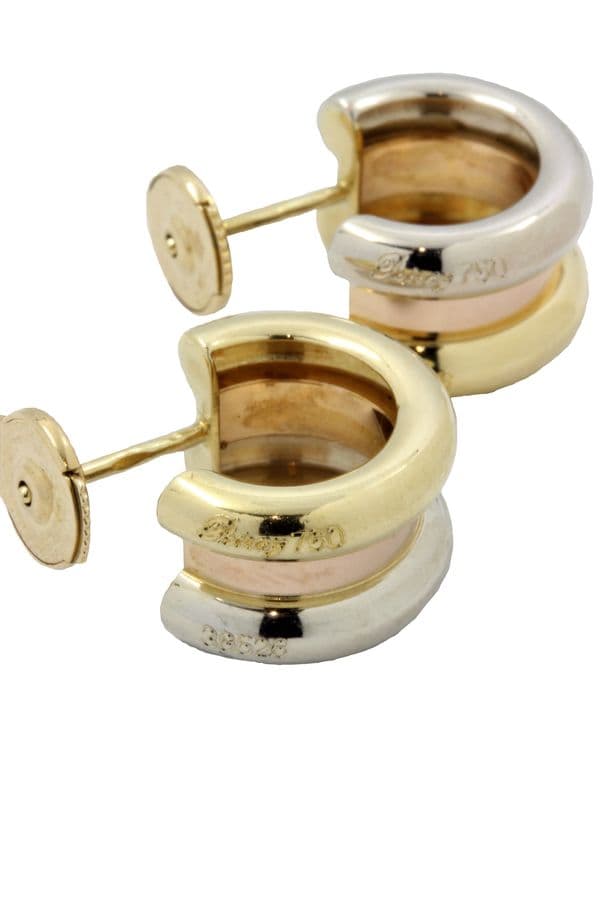 BOUCLES D'OREILLES SIGNÉES POIRAY — vue 3