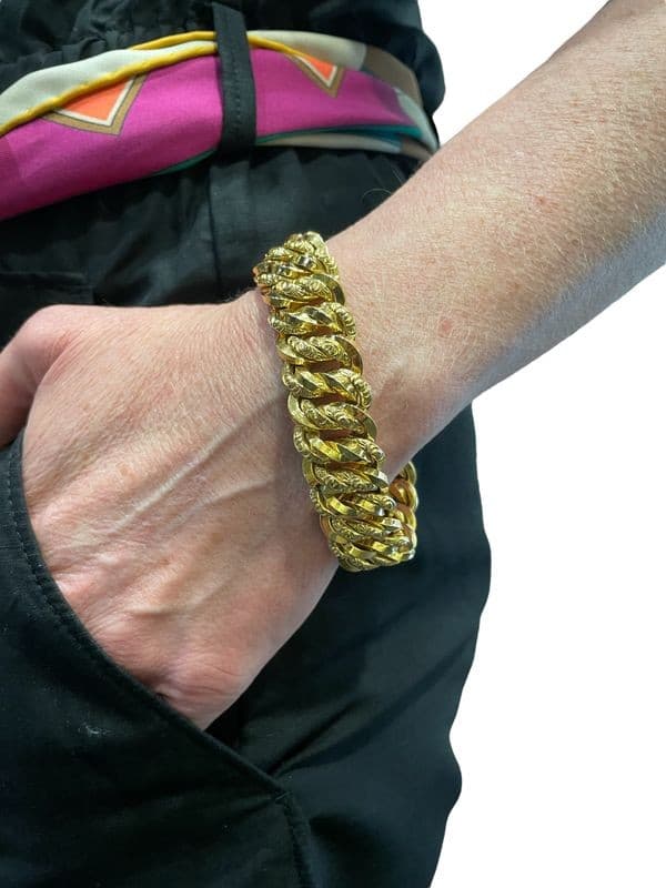 BRACELET MAILLE AMÉRICAINE — vue 2