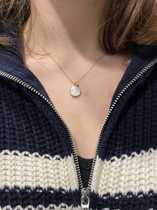 COLLIER GINETTE NY "MARIA MOP" — vue 2
