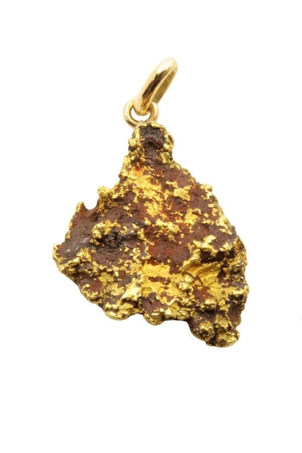PENDENTIF PÉPITE NATURELLE — vue 3
