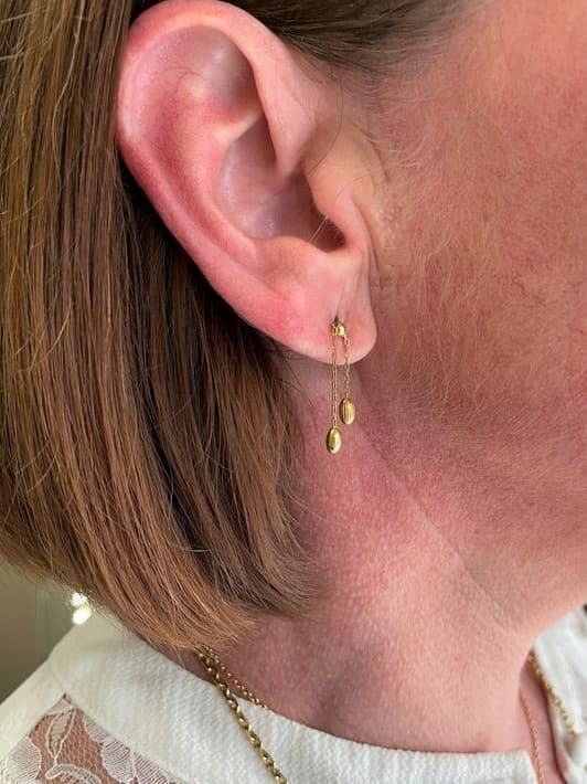 BOUCLES D'OREILLES PENDANTES — vue 2
