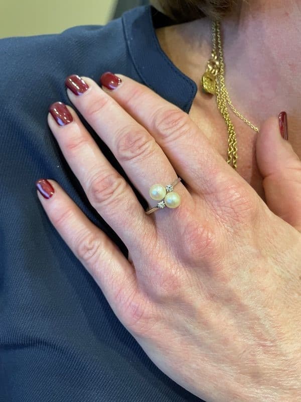 TOI ET MOI ANCIEN PERLES ET DIAMANTS — vue 2