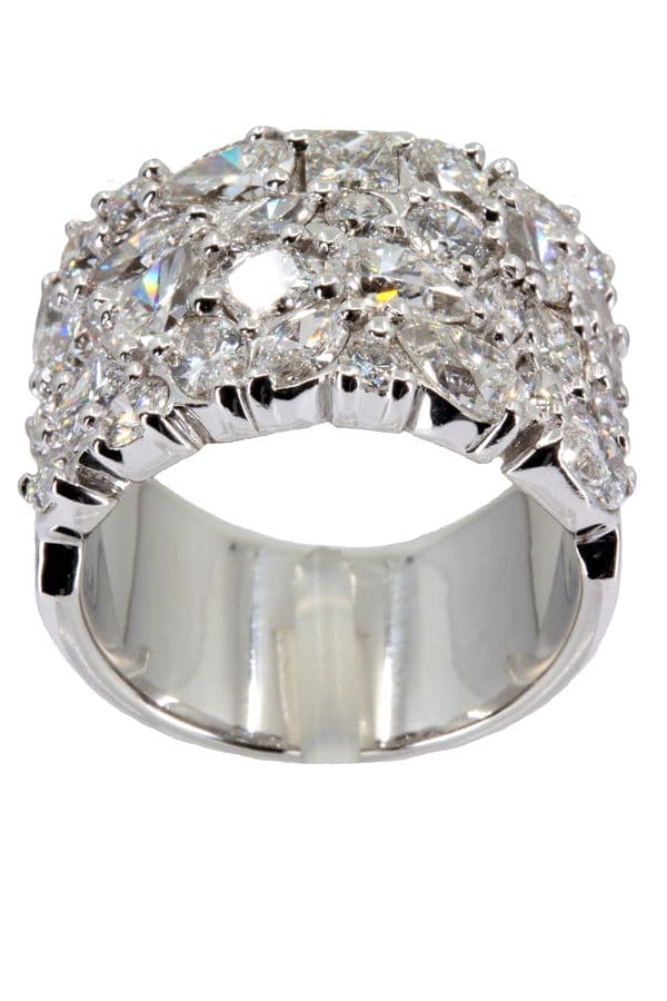 BAGUE COMPOSITION DIAMANTS