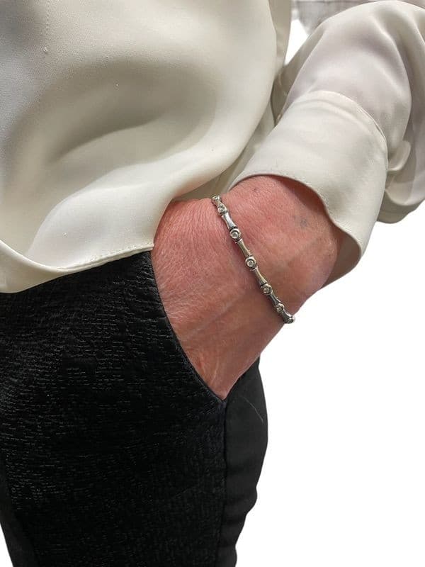 BRACELET ARTICULÉ DIAMANTS — vue 2