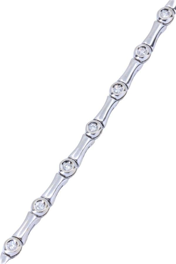BRACELET ARTICULÉ DIAMANTS — vue 3