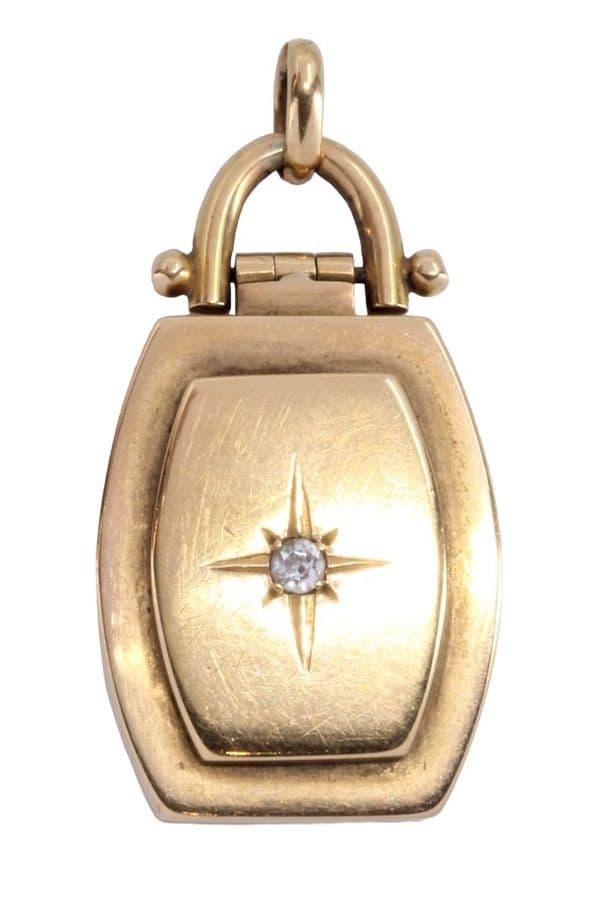 PENDENTIF PORTE PHOTO NAPOLÉON III — vue 1