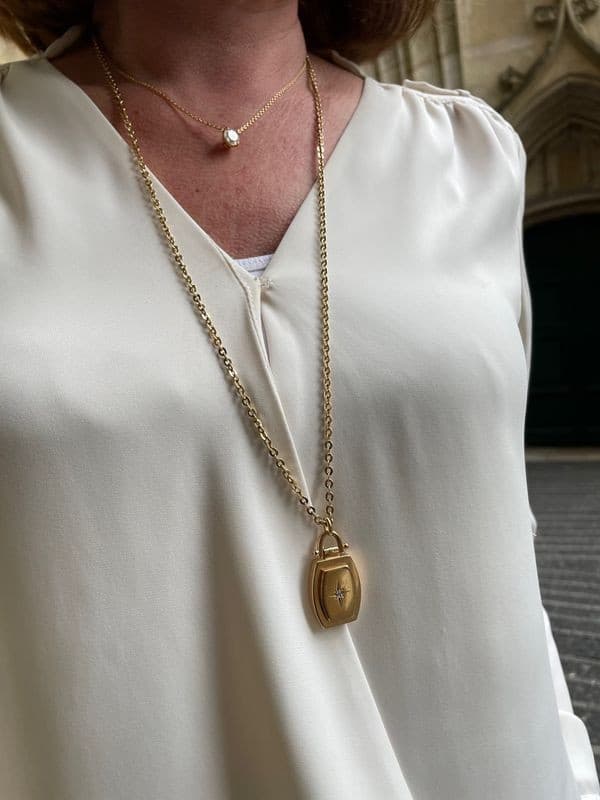 PENDENTIF PORTE PHOTO NAPOLÉON III — vue 2