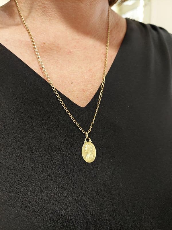 MÉDAILLE VIERGE SIGNÉE P.BRANDT — vue 2