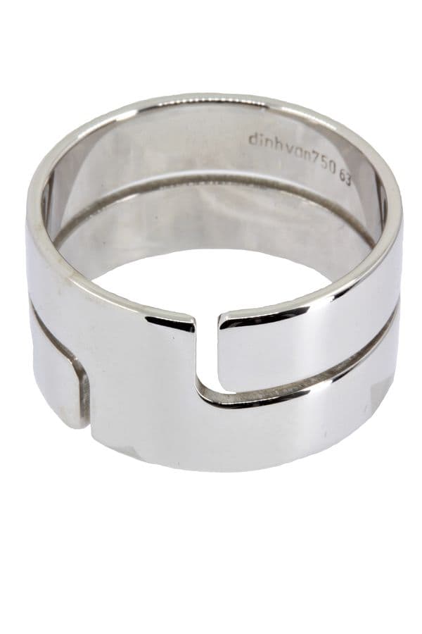 BAGUE "SEVENTIES" SIGNÉE DINH VAN — vue 2