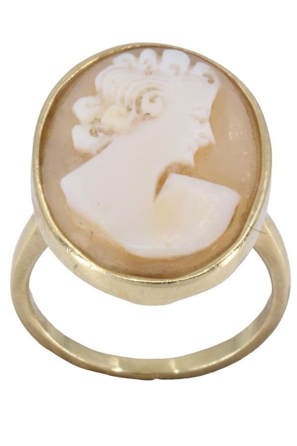 BAGUE MODERNE CAMÉE — vue 1