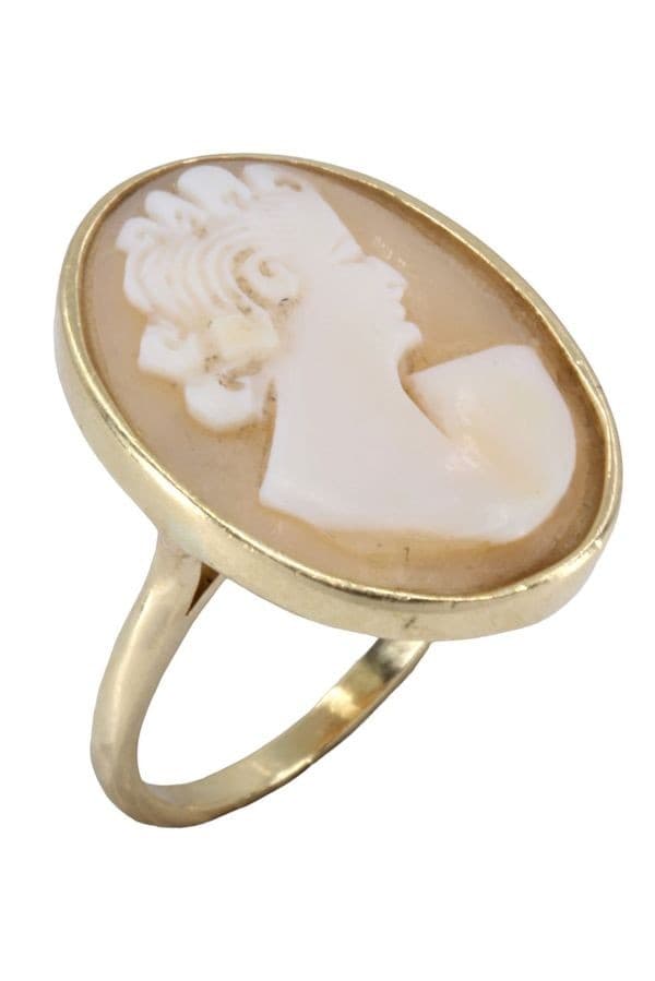 BAGUE MODERNE CAMÉE — vue 4