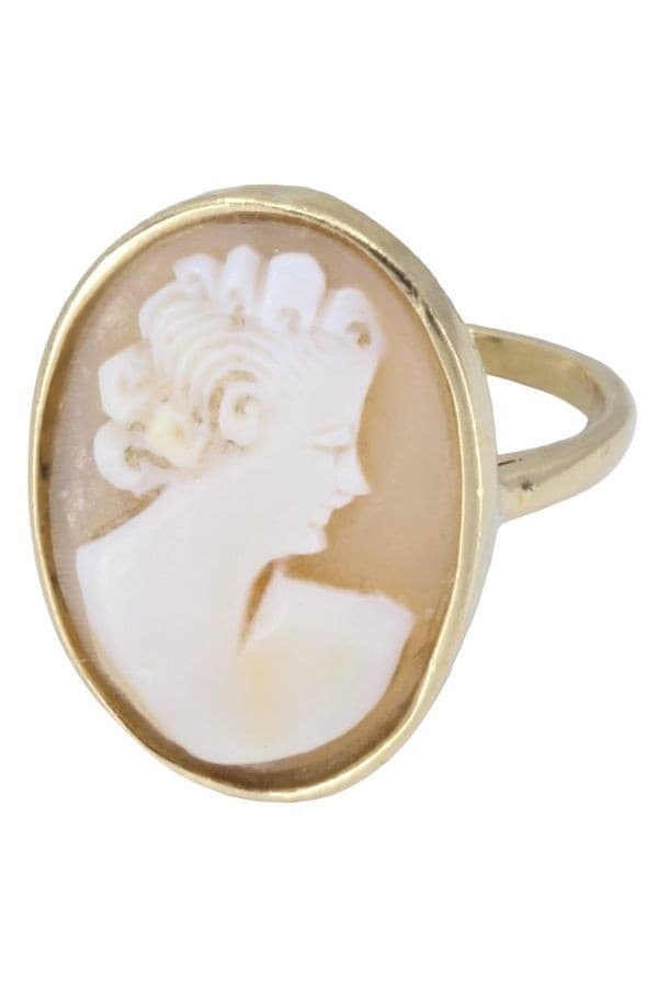 BAGUE MODERNE CAMÉE — vue 3