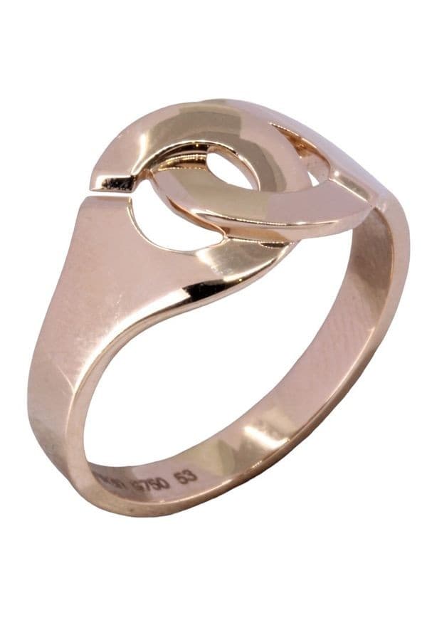 BAGUE MENOTTES DINH VAN R10 — vue 4