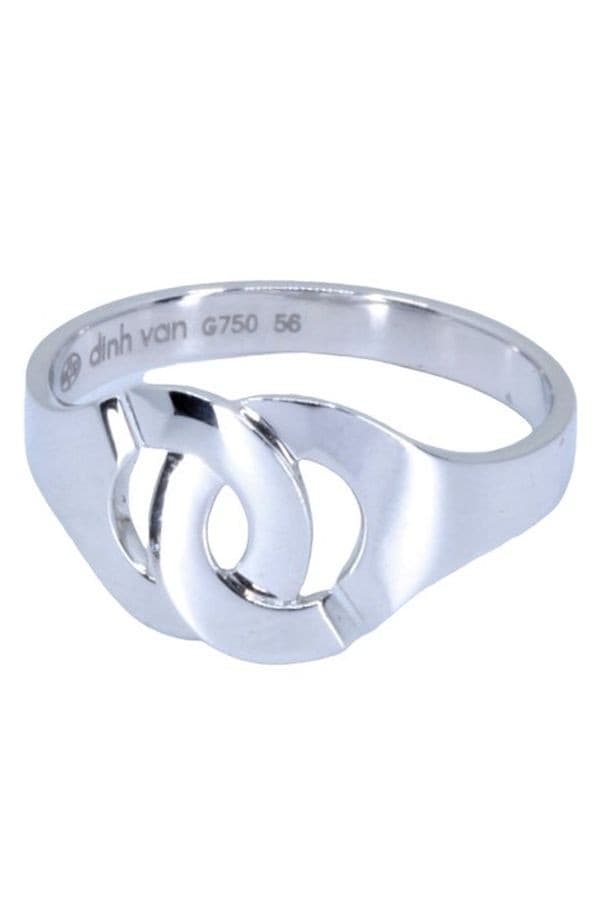 BAGUE MENOTTES DINH VAN R10 — vue 3