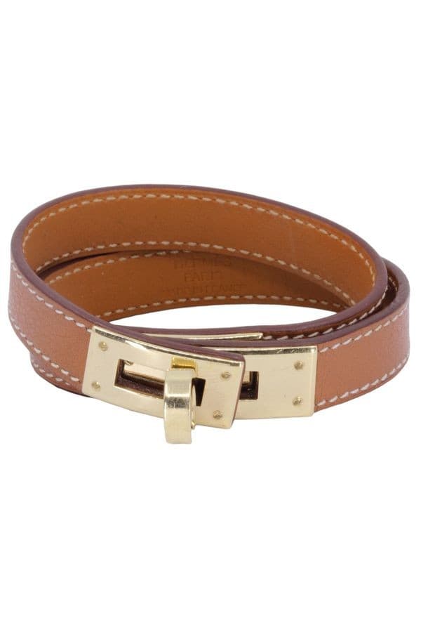 BRACELET HERMÈS KELLY DOUBLE TOUR — vue 1