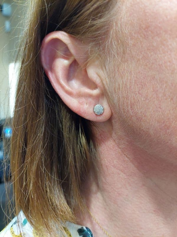 CLOUS MODERNE PAVAGE DIAMANTS — vue 2