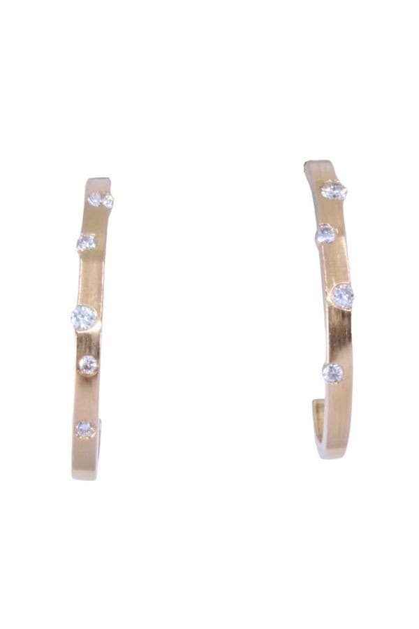 DEMI-CRÉOLES DIAMANTS — vue 1