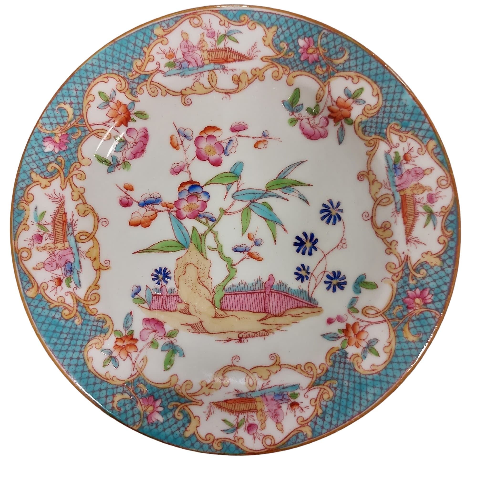 16 ASSIETTES CAULDON ENGLAND — vue 3