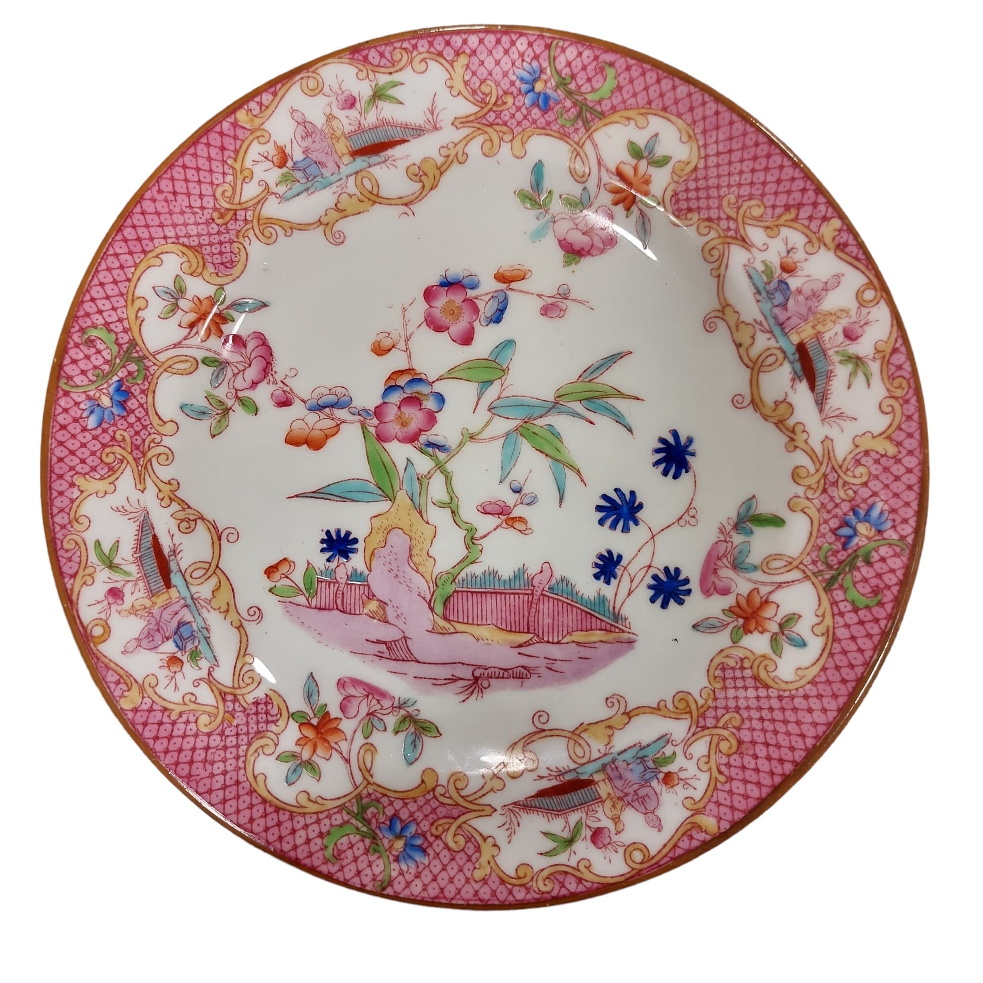 16 ASSIETTES CAULDON ENGLAND — vue 5