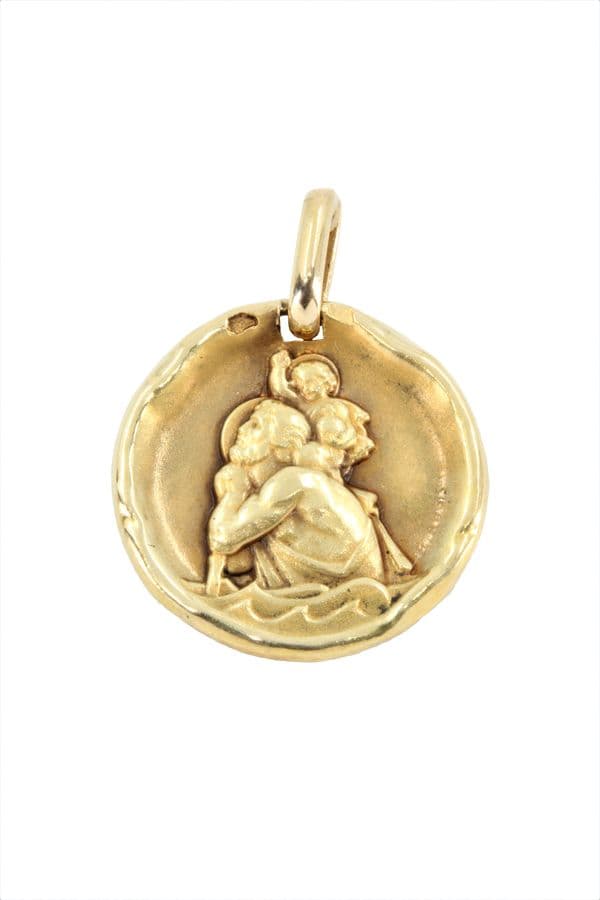 MÉDAILLE SAINT CHRISTOPHE — vue 1