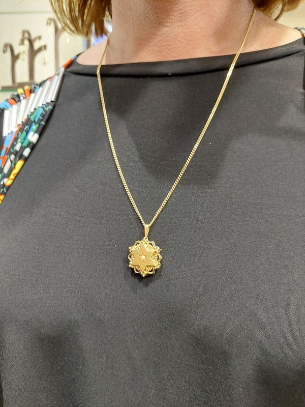BROCHE PENDENTIF PERLE NAPOLÉON III — vue 2