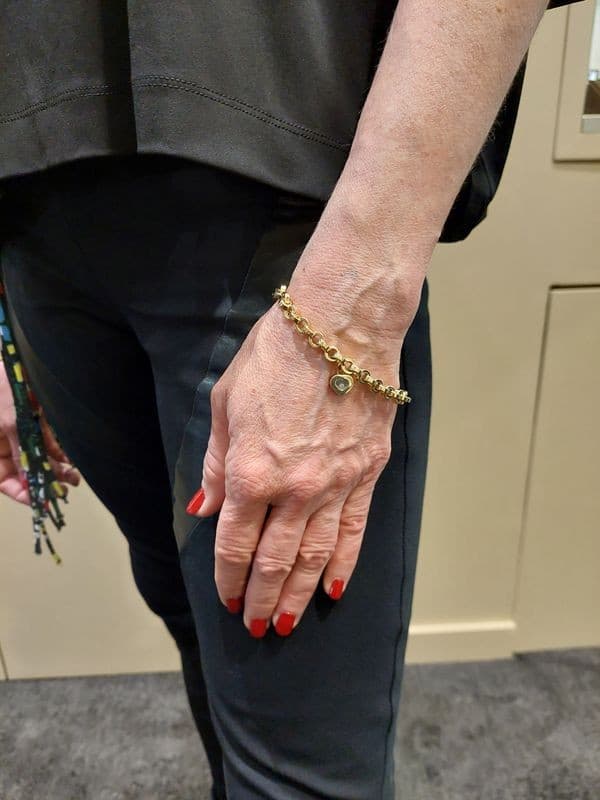 BRACELET CHOPARD "HAPPY DIAMOND" — vue 2