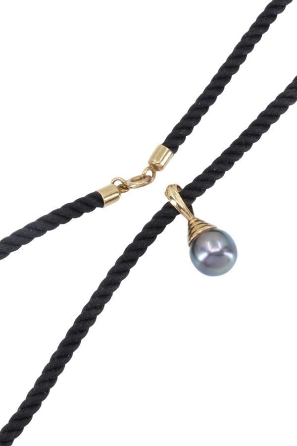 COLLIER PERLE DE TAHITI — vue 3