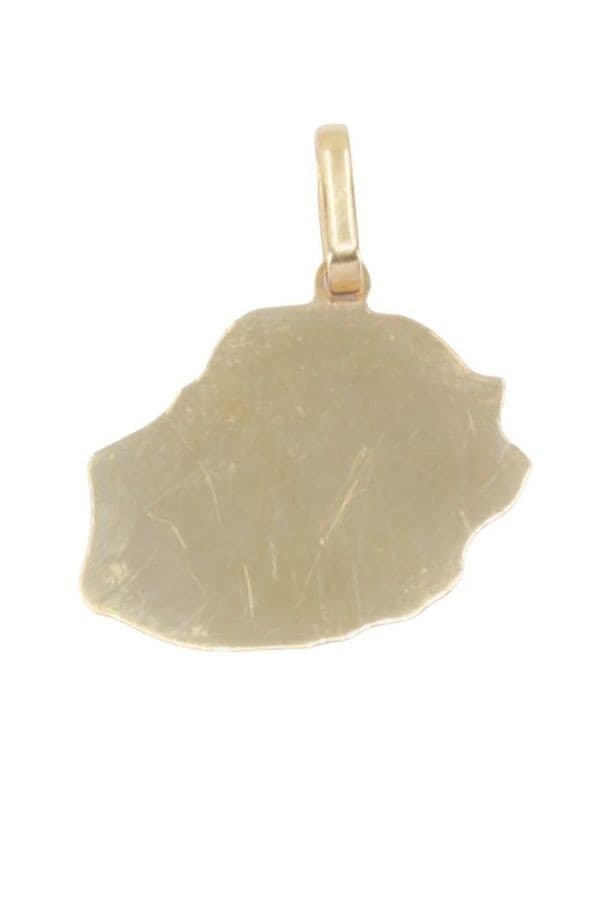 PENDENTIF CARTE DE LA REUNION — vue 3