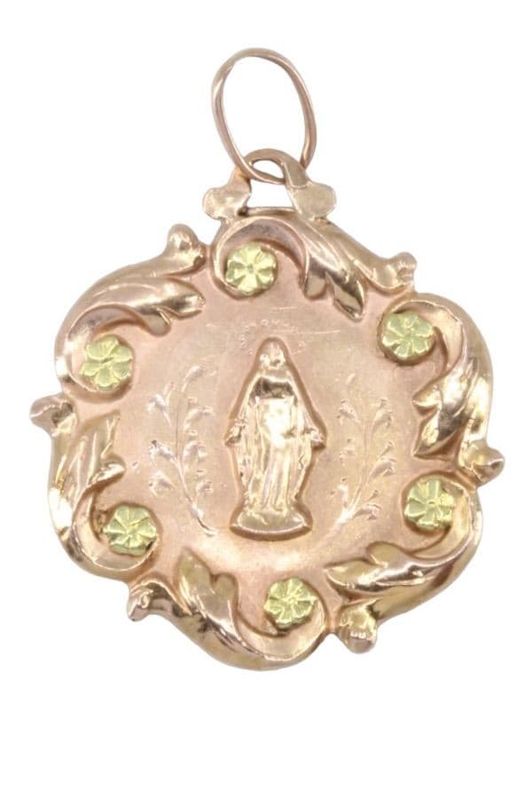MÉDAILLE VIERGE NAPOLÉON III — vue 1