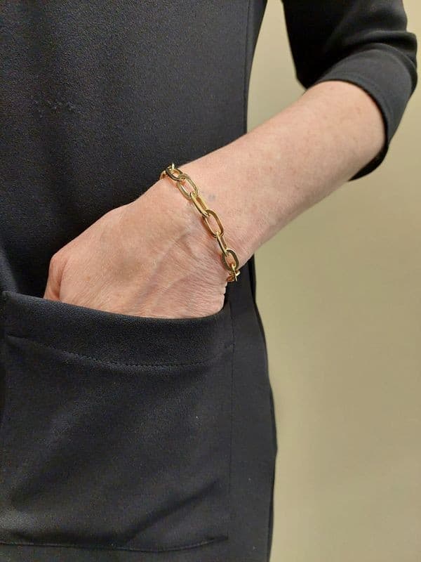 BRACLET MAILLE FORÇAT — vue 2