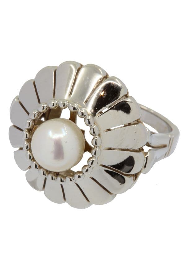 BAGUE PERLE VINTAGE — vue 2