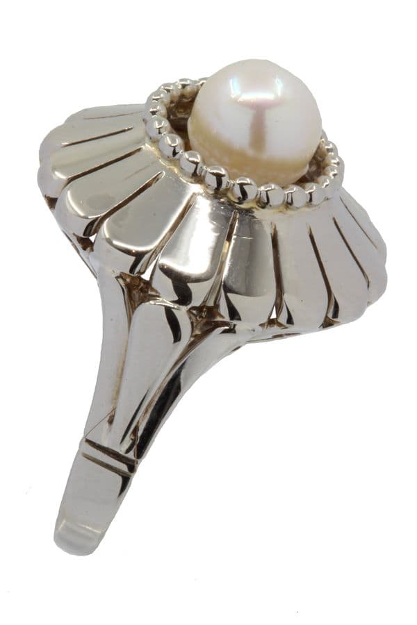 BAGUE PERLE VINTAGE — vue 4