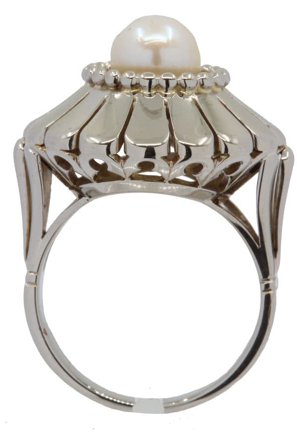 BAGUE PERLE VINTAGE — vue 6