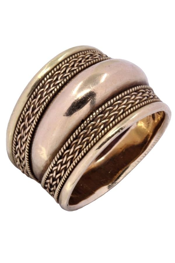 BAGUE JONC MODERNE — vue 3