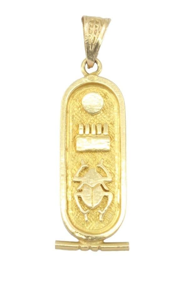 PENDENTIF CARTOUCHE ÉGYPTIEN — vue 3