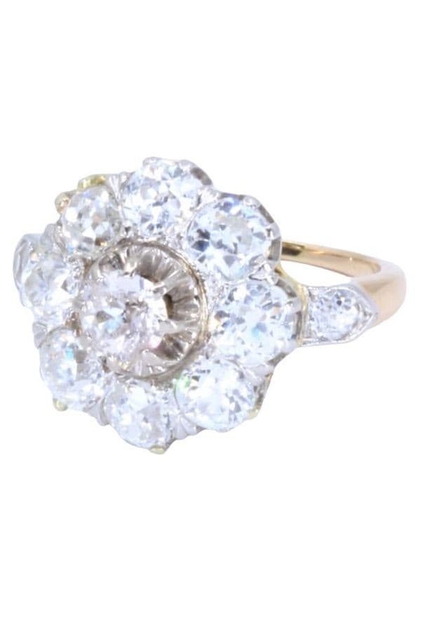 BAGUE MARGUERITE DIAMANTS