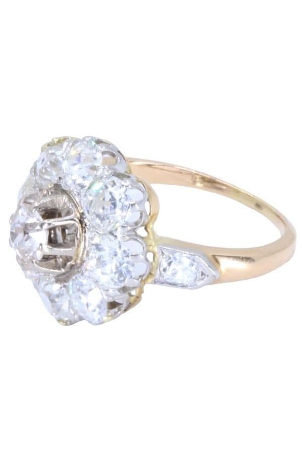 BAGUE MARGUERITE DIAMANTS — vue 4