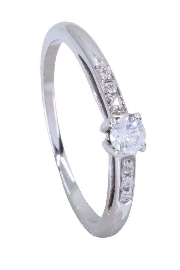 SOLITAIRE MAUBOUSSIN "TU ES LE SEL DE MA VIE" — vue 4