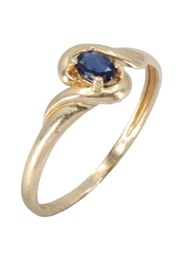 BAGUE MODERNE SAPHIR — vue 6