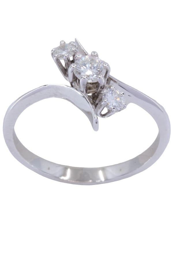 BAGUE TRILOGIE DIAMANTS — vue 1