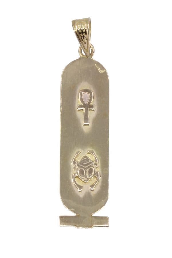 PENDENTIF CARTOUCHE ÉGYPTIEN — vue 3