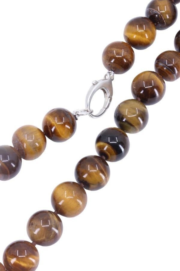 COLLIER ŒIL DE TIGRE — vue 2