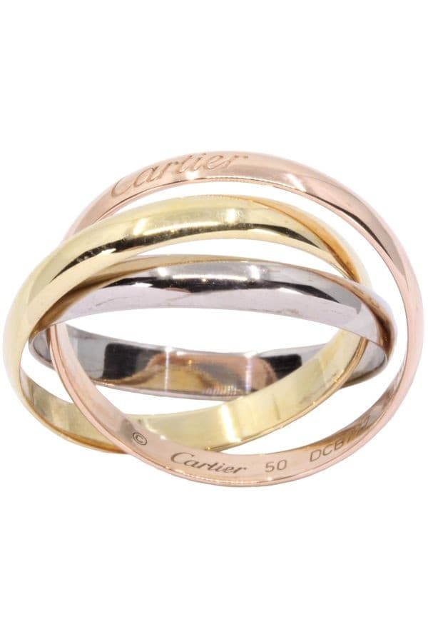 BAGUE CARTIER "TRINITY" PM — vue 3