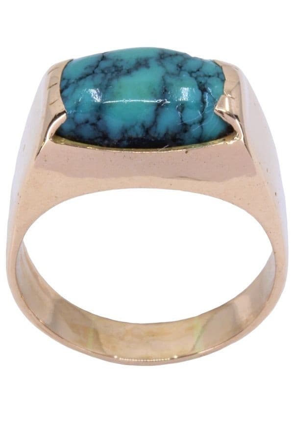 CHEVALIÈRE TURQUOISE — vue 1