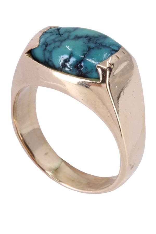 CHEVALIÈRE TURQUOISE — vue 5