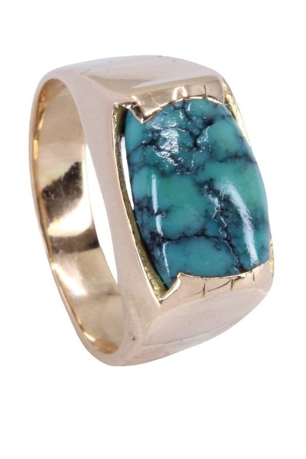 CHEVALIÈRE TURQUOISE — vue 4