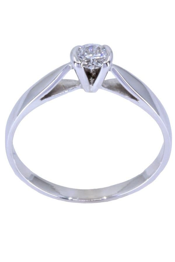 SOLITAIRE DIAMANT 0.15 CARAT — vue 1