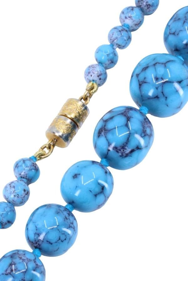 COLLIER PÂTE DE VERRE — vue 3